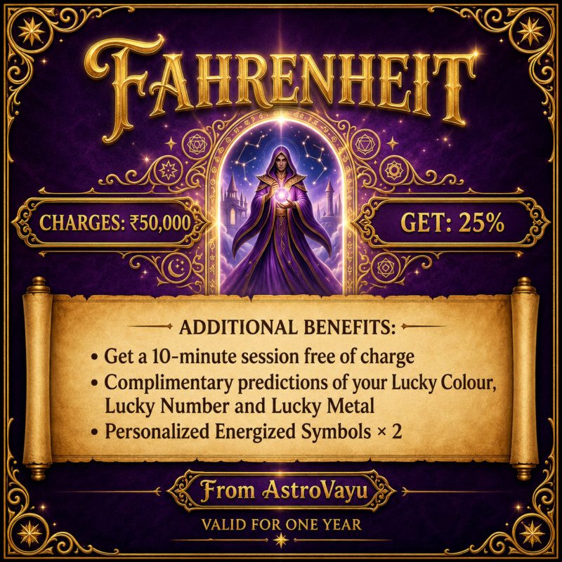 Fahrenheit Membership Card
